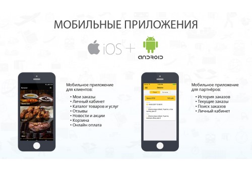 UBi2.0: услуги по принципу клиент-исполнитель (UBER) + iOS&Android. Демо парка услуг.